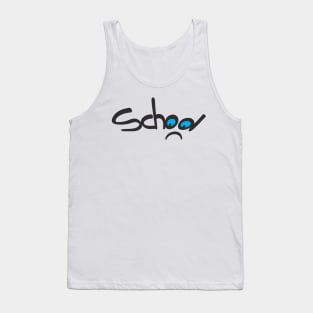 Shirt for people who love school as a gift, birthday Tank Top